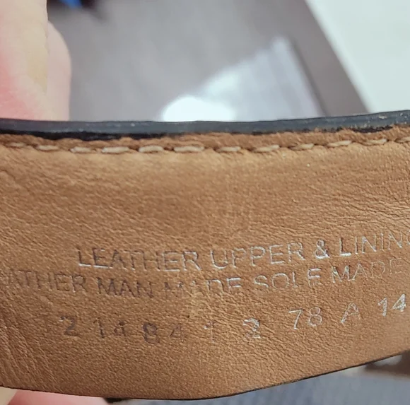 Tory Burch Navy Snake Print Leather Studded T-strap Block Heel Sandals, 10.5 - Picture 8 of 15